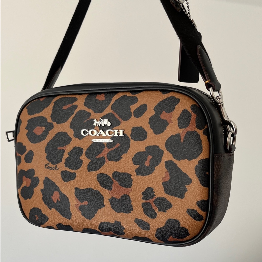 Coach Leopard Print Crossbody Bag